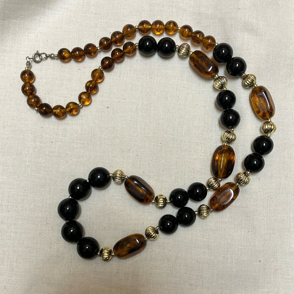 vintage beaded necklace